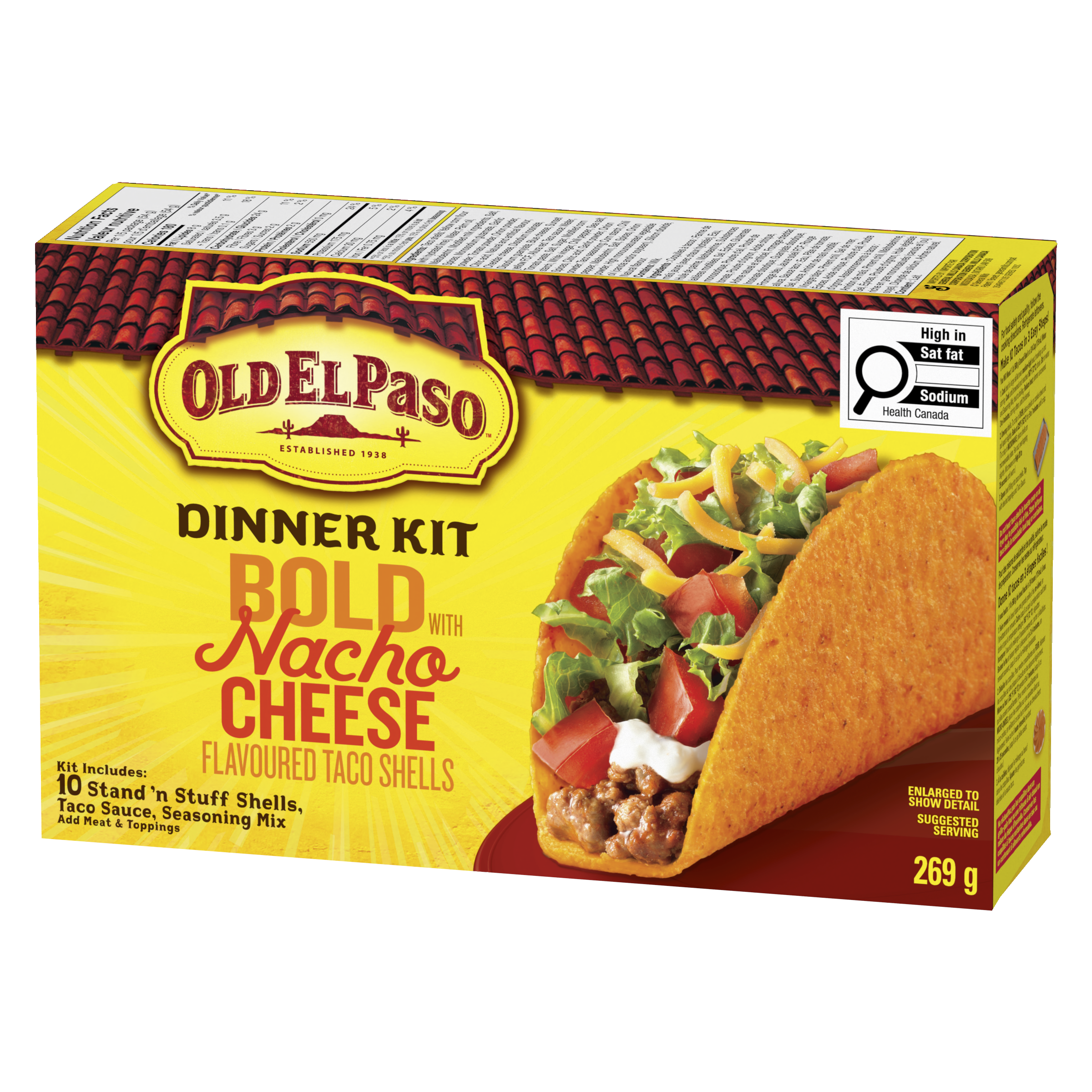 Bold Nacho Cheese Taco Dinner Kit