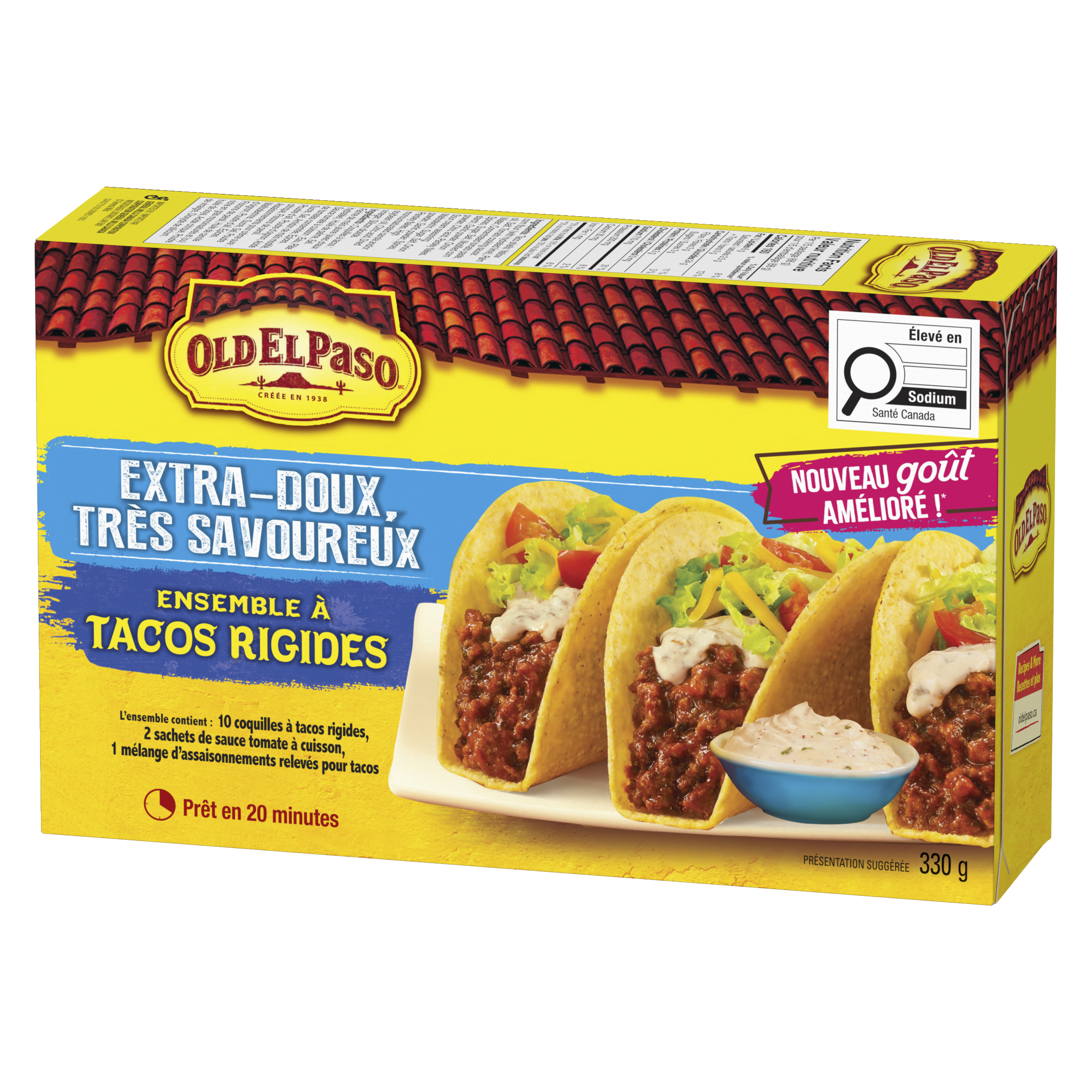 Extra Mild Super Tasty Hard Taco Dinner Kit