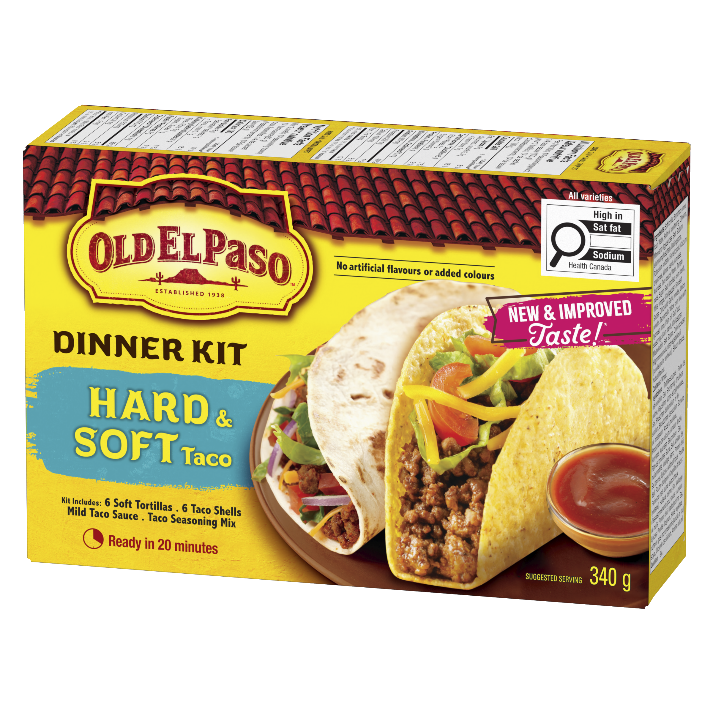 Hard and Soft Tortilla Dinner Kit