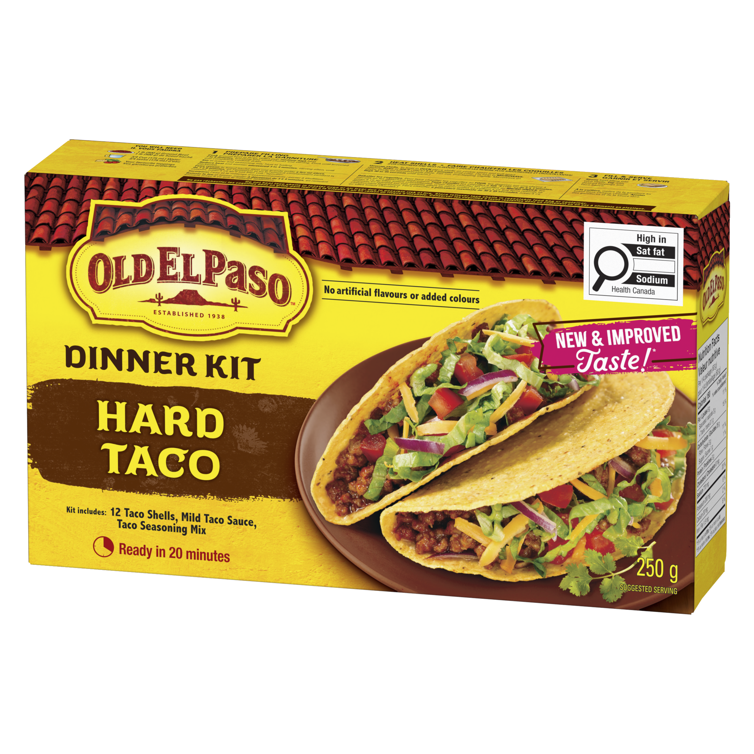 Hard Taco Dinner Kit