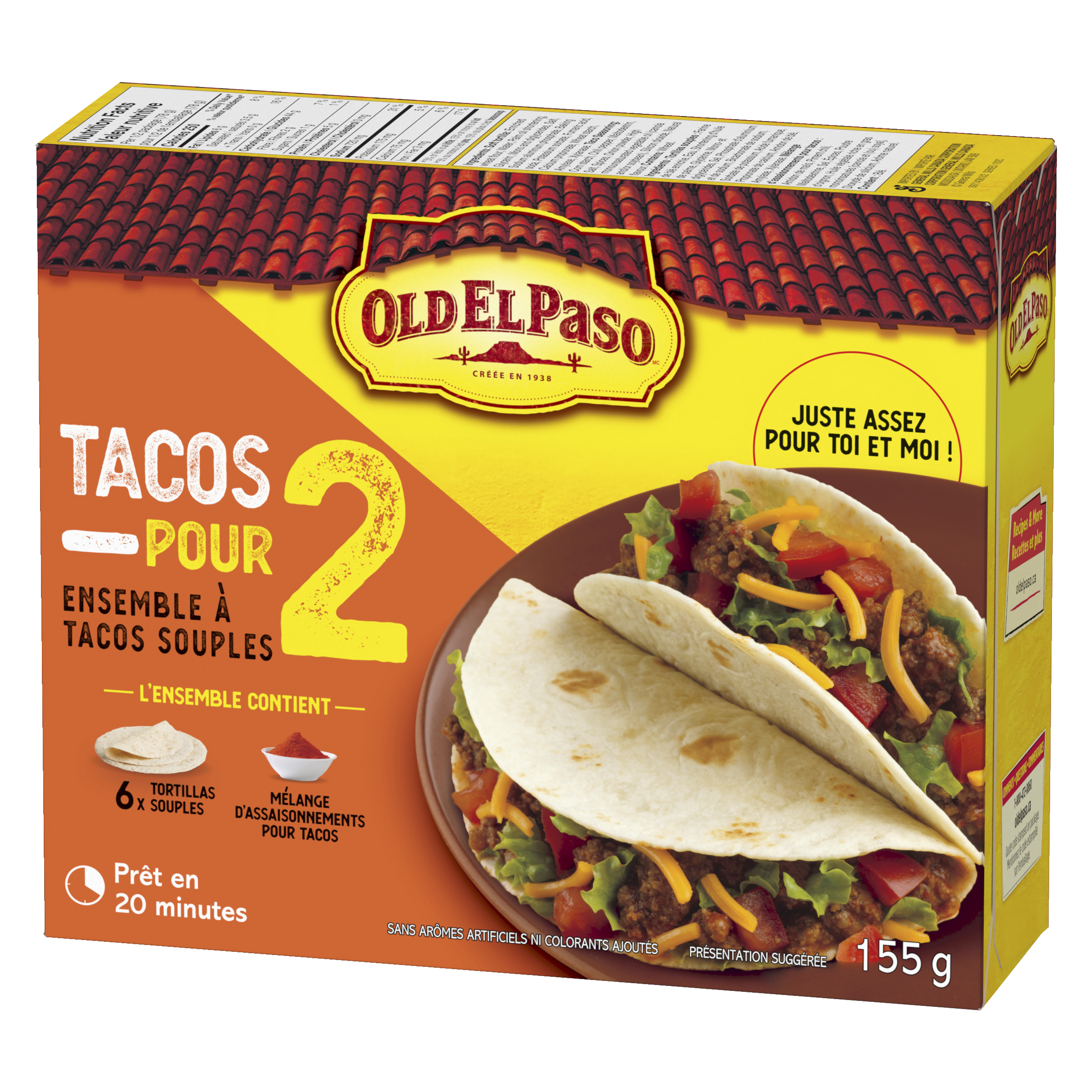 Tacos for Two Soft Taco Dinner Kit