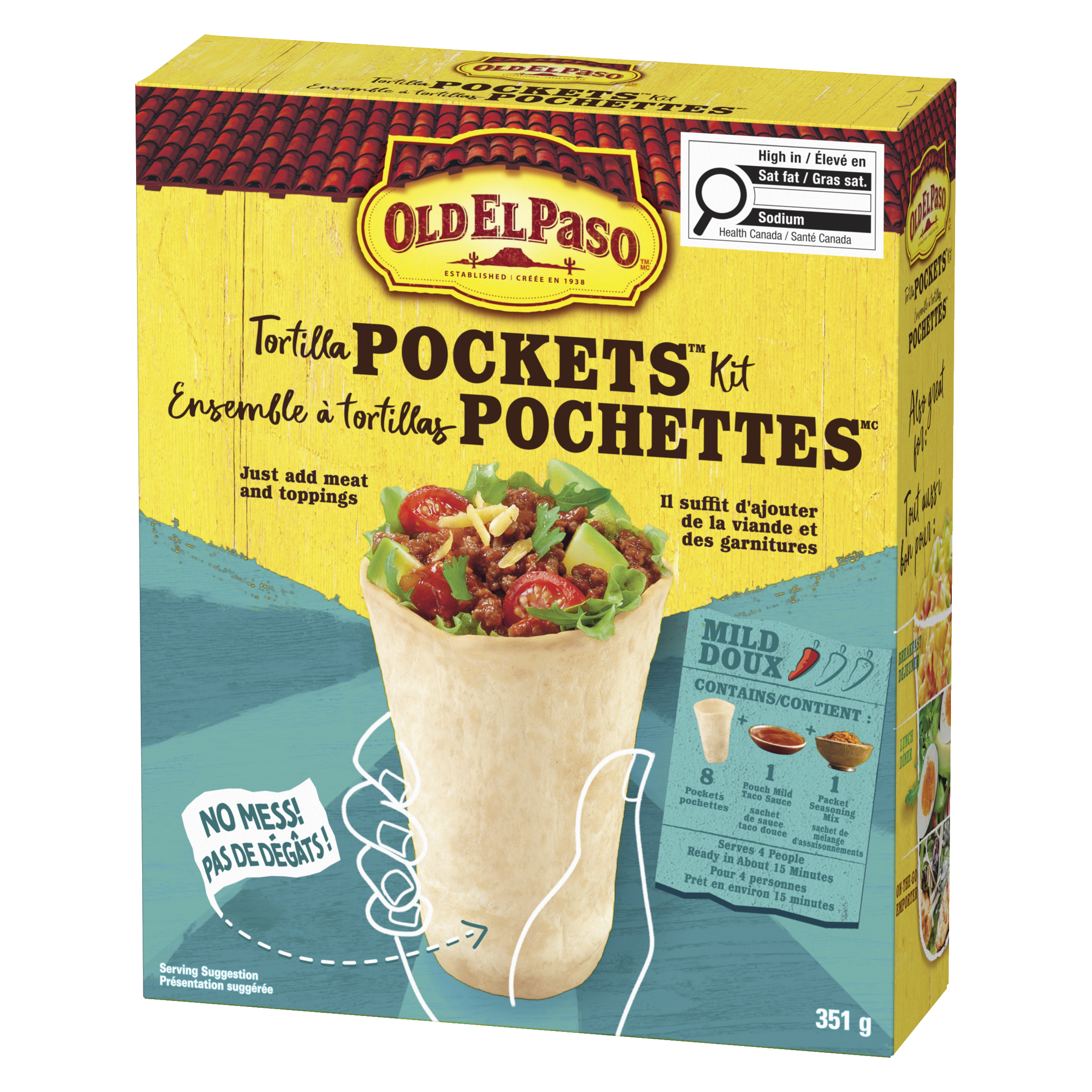 Tortilla Pockets Kit