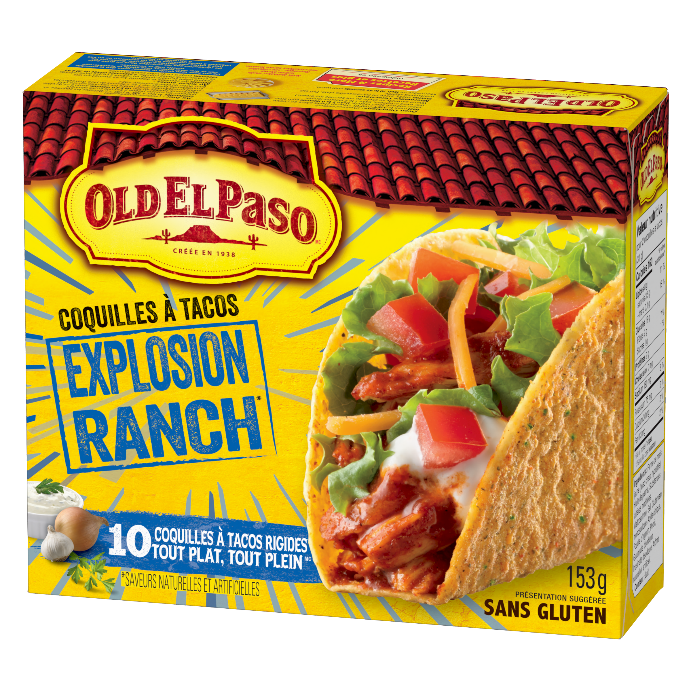 Ranch Blasted Stand n Stuff Taco Shells