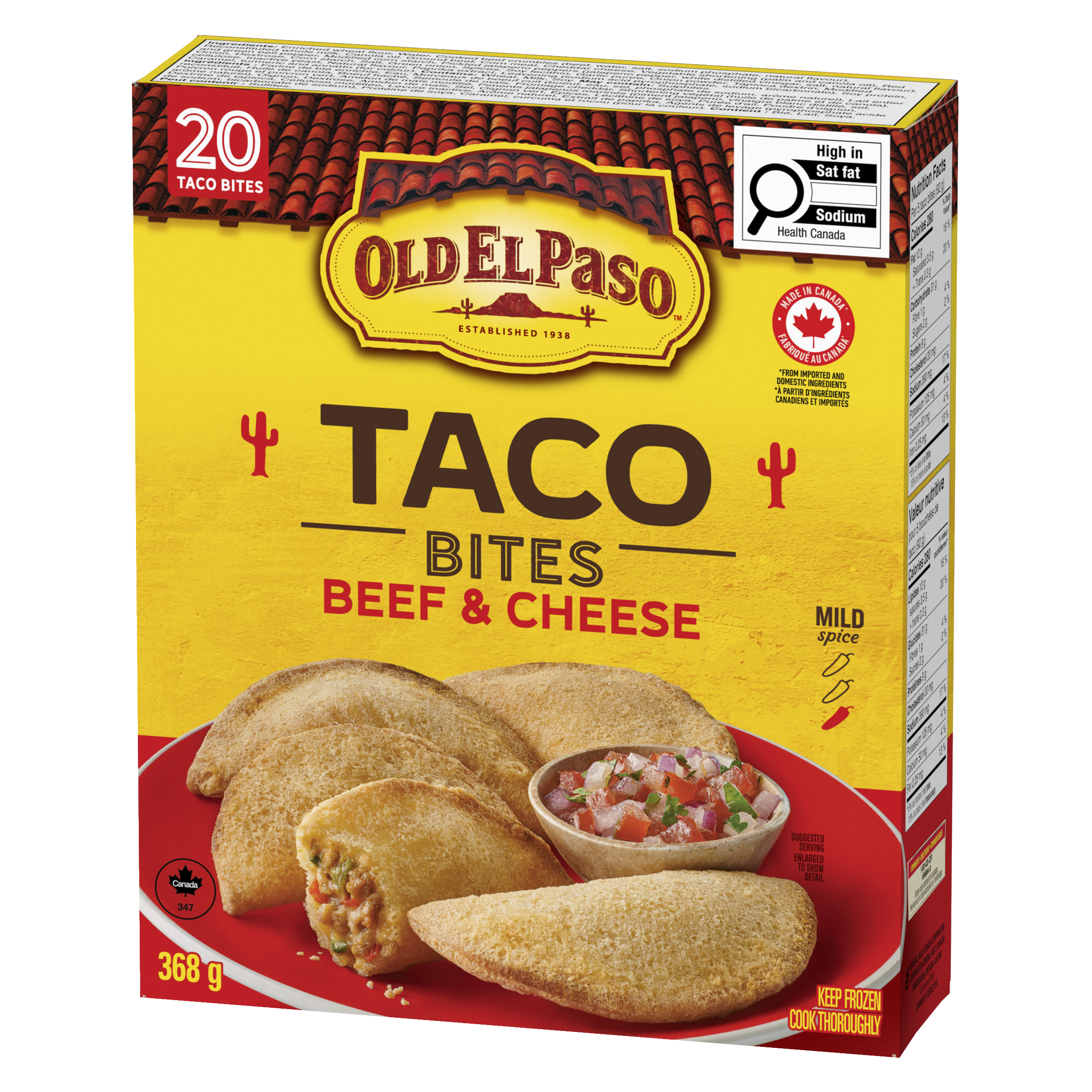 Old El Paso Beef & Cheese Taco Bites