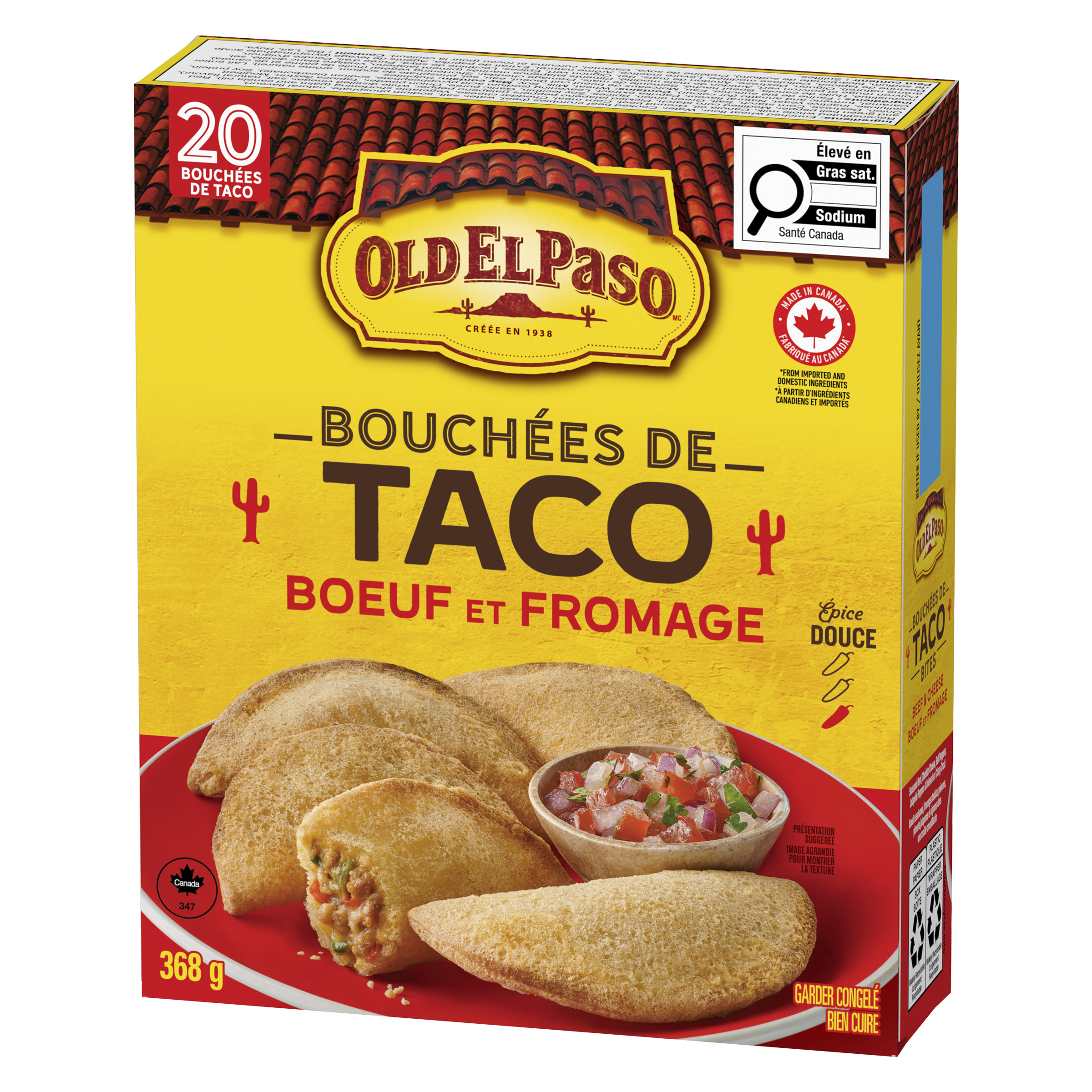 Old El Paso Beef & Cheese Taco Bites