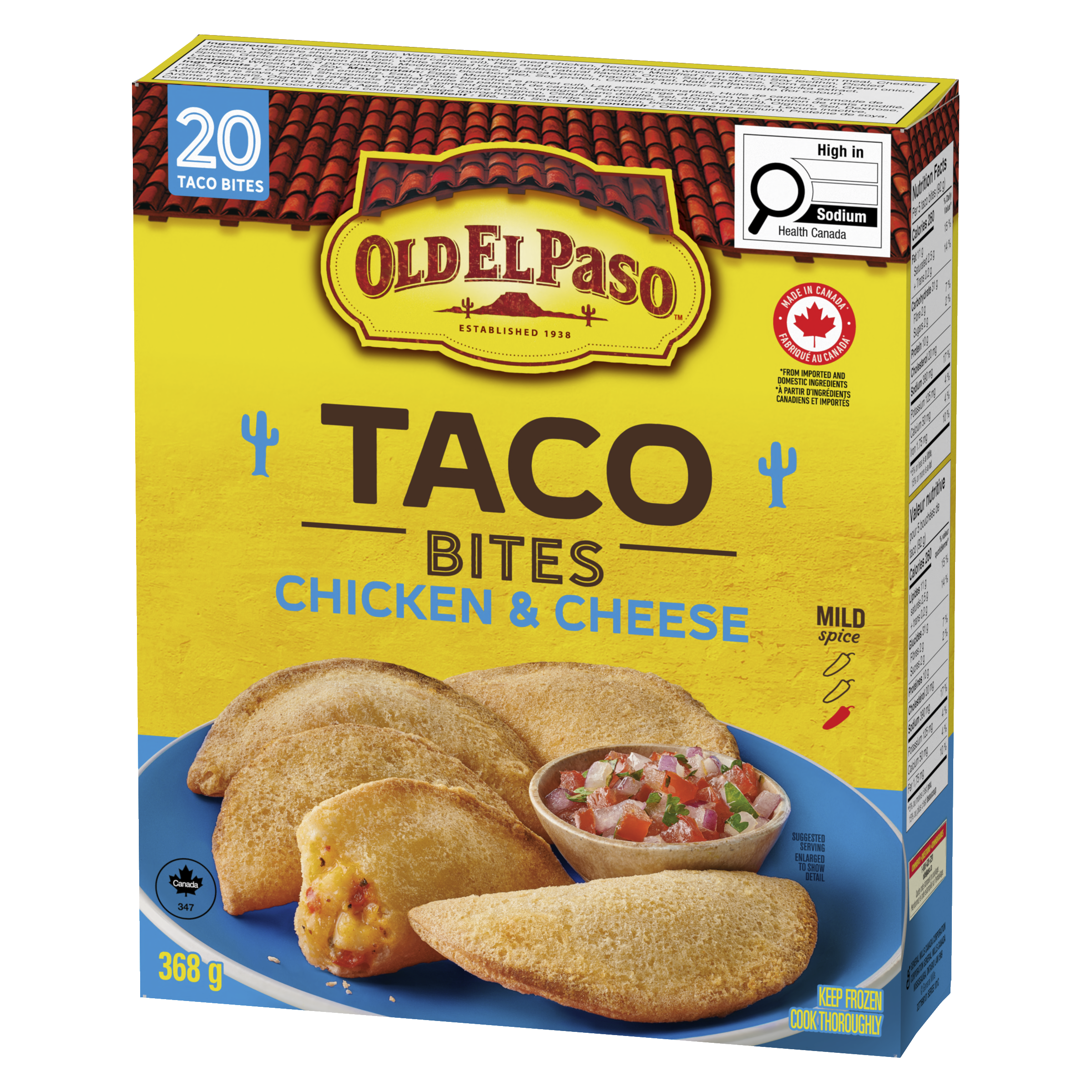 Old El Paso Chicken & Cheese Taco Bites