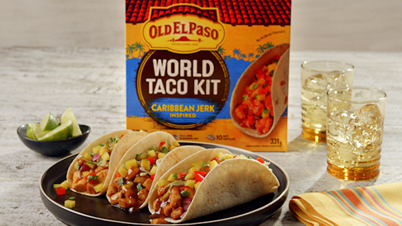 Tacos à la jamaïcaine