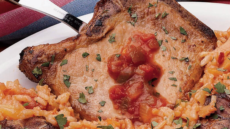 Tex-Mex Pineapple Pork Chops