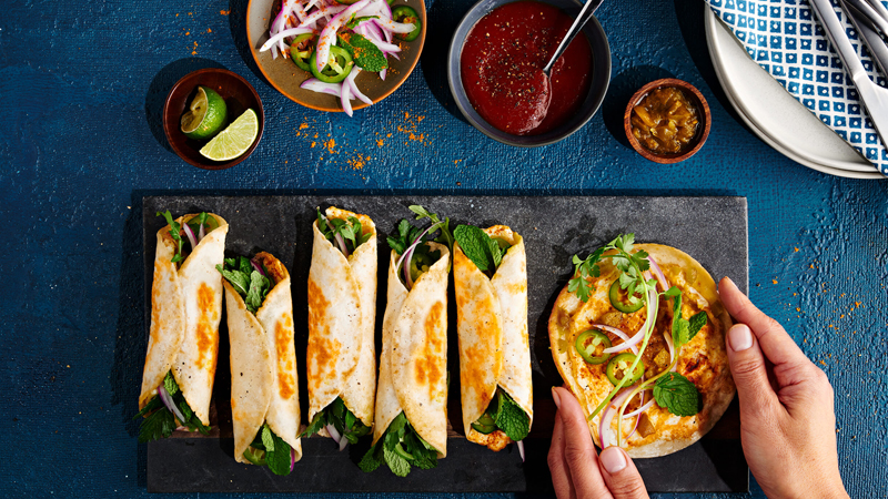 Tortilla Egg Roll